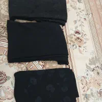 چادر طرحدار مشکی دوخته شده