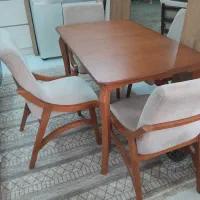 ناهارخوری ۴ نفره تمام چوب