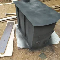 بخاری کنده ای هیزمی