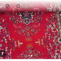 فروش دو تخته فرش ماشینی قرمز شش متری کاملا سالم|فرش|رشت, حمیدیان|دیوار