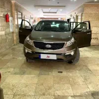 اسپورتیج مدل ۲۰۱۳ قهوه ای متالیک ۲۴۰۰سی سی