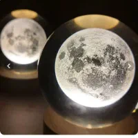 چراغ خواب گوی زیر چوبی