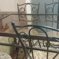 میز غذاخوری استیل