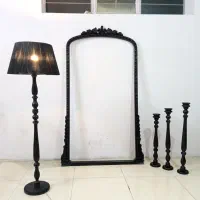 آینه فرم چوب ممرز منبت کاری