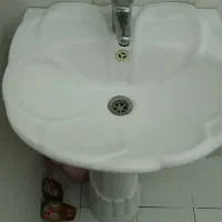 شیر دست شویی کامل|لوازم سرویس بهداشتی|تویسرکان, |دیوار