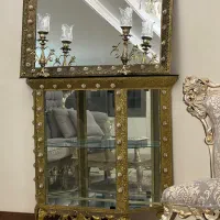 اینه و کنسول برنجی