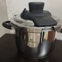 زود پز استیل کاملا نو نصف قیمت بازار