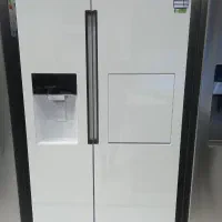 ساید بای ساید هوشمند  سفید متالیک