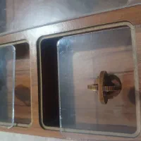 ظرف چوبی نگهدارنده قند و شکلات و میوه خشک|صنایع دستی و سایر لوازم تزئینی|اردبیل, |دیوار