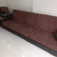 فروش مبل تخت شو ۷ نفره|مبلمان خانگی و میز عسلی|صومعه‌سرا, |دیوار