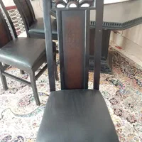 میز صندلی چوبی ۴ نفره با کیفیت و محکم|میز و صندلی غذاخوری|قم, انسجام|دیوار