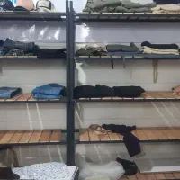 آینه قفسه ویترین اتاق پرو ستون های۳متری(یکجا) فروش