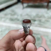 انگشتر عقیق یمن عیار دار