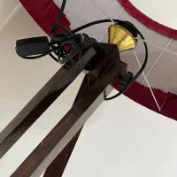 آباژور چوبی|چراغ خواب و آباژور|کرج, باغستان|دیوار