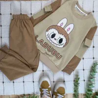 بلوز شلوار چاپ لبوبو خفن