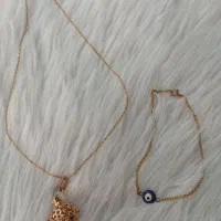 گردنبند و پابند استیل