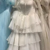 لباس عروس طرح اسپانیای تا قد ۱۶۵ اوکی