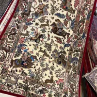 قالیچه قم کتیبه دار(فرش خیام)