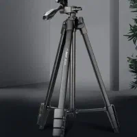 سه پایه دوربین دارای گیره نگهداره موبایل