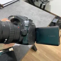 دوربین حرفه‌ای Canon 80D قیمت استثنایی + لنز|دوربین عکاسی و فیلم‌برداری|مشهد, نیروی هوایی|دیوار