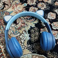 کیف دوشی پسرانه و هدفن آبی بچه گانه|کیف، کفش، کمربند|بیرجند, |دیوار