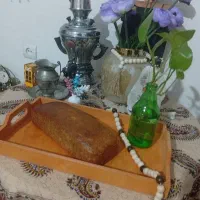 کیک دورنگ تک رنگ