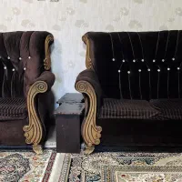 مبلمان ۷نفره فروش فوری|مبلمان خانگی و میز عسلی|قائم‌شهر, |دیوار