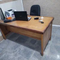 دو عدد میز مدیریت اداری چوبی|مبلمان اداری|بناب, |دیوار