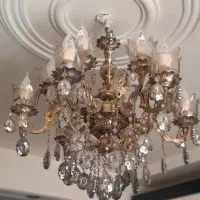 لوستر برنز|لوستر و چراغ آویز|گلستان (تهران), |دیوار