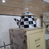 کتری قوری دو درب شطرنجی برند شاهین ترکیه|قوری، کتری، قهوه‌ساز دستی|شیراز, معالی‌آباد|دیوار