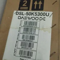 تلویزیون مدل دوو ۵۰اینچ نو داخل کارتن پلمپ باز نشد