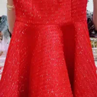 پیراهن پرنسسی دخترانه سایز 1