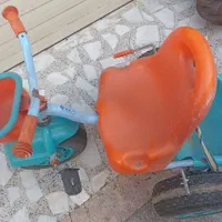 سه چرخه|اسباب‌بازی بچه|رشت, یخسازی|دیوار