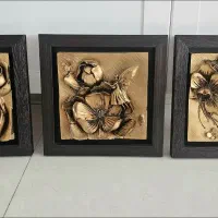 تابلوی سه تکه برجسته