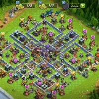 اکانت کلش تاون ۱۵