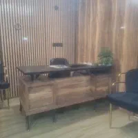 میز اداری و صندلی مبلی