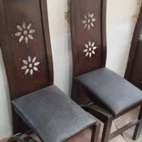 میز ناهارخوری چهار نفره شیشه گرد|میز و صندلی غذاخوری|مشهد, عسگریه|دیوار