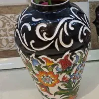 گلدان .تابلو .جاعودی .میناکاری