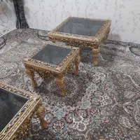میز عسلی طلای|مبلمان خانگی و میز عسلی|اهواز, دغاغله|دیوار