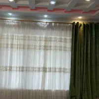 پرده پذیرایی ۳عددهمراه افتاب گیر و مخمل|پرده، رانر، رومیزی|لاهیجان, بازکیاگوراب|دیوار
