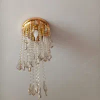 تازه یک ماه خریدم بخاطر اسباب کشی میفروشم|لوستر و چراغ آویز|خرمدره, |دیوار