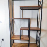 کتابخانه چوبی ـ فلزی