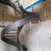 پله گرد اسپیرال