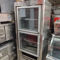 فریزر ایستاده 80سانتی تمام استیل در حد نو