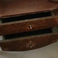 ایینه وکنسول و شمعدان چرمی|آینه|تهران, دروازه شمیران|دیوار