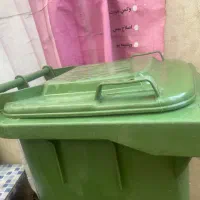 سطل زباله بزرگ و سالم و چرخی۱۲۵۰