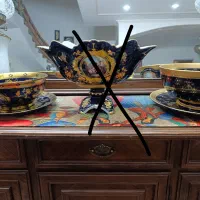 کاسه بشقاب سورمه ای