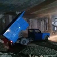 حمل نخاله ساختمانی با نیسان و خاور کمپرسی