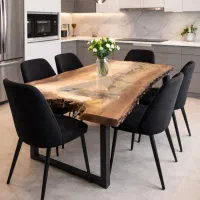 میز ناهار خوری روستیک