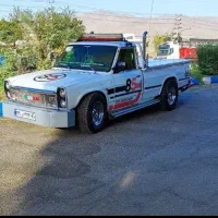 یدک کش وامدادخودرووخودروبرونیسان چرخگیرجرثقیل